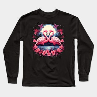 flamingo Long Sleeve T-Shirt